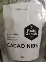 Mängden socker i Cacao nibs
