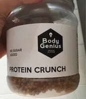 Mängden socker i Protein crunch