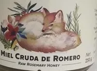 Mängden socker i Miel cruda de romero