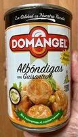 Mängden socker i Albóndigas con guisantes