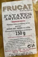 Mängden socker i Patates artesanes