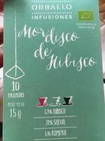 Mängden socker i Mordisco de hibisco