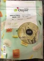 Mängden socker i Raviolis de espinacas, manzana y pasas