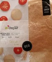 Mängden socker i Bases de pizza espelta integral