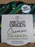 Mängden socker i Crema calabacín Ametller Origen