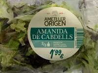 Mängden socker i Amanida de cabdells