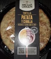 Mängden socker i Tortilla patata y cebolla
