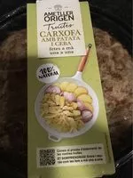 Mängden socker i Tortilla alcachofa con patata y cebolla