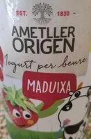 Mängden socker i Iogurt maduixa