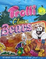 Mängden socker i Classic bears (Halal)