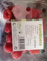 Mängden socker i Frambuesas