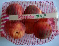 Mängden socker i Pfirsiche