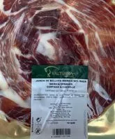 Mängden socker i Jamon de bellota iberico 50% raza iberica