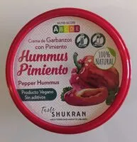 Mängden socker i Hummus Pimiento