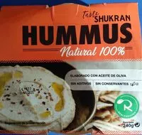 Mängden socker i Hummus natural