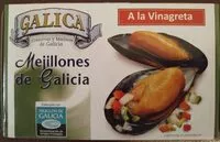 Mängden socker i Mejillones de Galicia a la vinagreta
