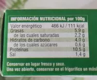 Mängden socker i Mejillones a la vinagreta