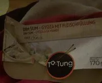 Mängden socker i Dim sum gyoza à la viande