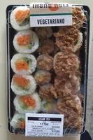 Mängden socker i Sushi vegan mix