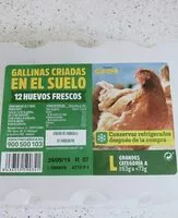 Mängden socker i Huevos gallinas criadas en el suelo