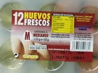 Mängden socker i Huevos 12 frescos