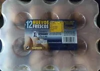 Mängden socker i HUEVOS FRESCOS SUPERGRANDES