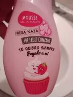 Mängden socker i The Fruit Company - Jabón de manos en formato mousse - Fresa y Nata