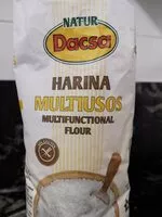 Mängden socker i Harina multiusos
