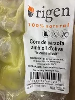 Mängden socker i Cors de carxofa amb oli d'oliva