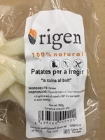 Mängden socker i Patates per a fregir