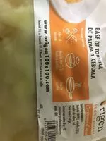 Mängden socker i Base de tortilla de patata y cebolla