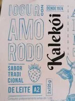 Mängden socker i Yogur con fresa