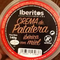 Mängden socker i Crema de patatera ibérica con miel