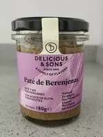 Mängden socker i Pate de berenjenas