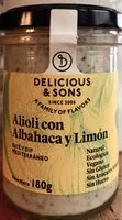 Mängden socker i Alioli con Albahaca y Limón
