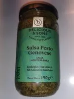 Mängden socker i Salsa Pesto Genovese