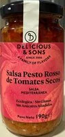 Mängden socker i Salsa Pesto Rosso de Tomates Secos