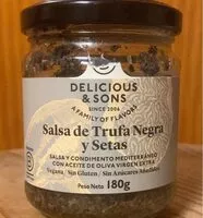 Mängden socker i Salsa de Trufa Negra y Setas