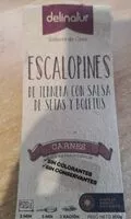 Mängden socker i Escalopines de ternera con salsa de setas y boletus