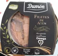 Mängden socker i Filetes de atún en aceite