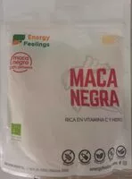 Mängden socker i MACA NEGRA