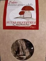 Mängden socker i Boletus edulis deshidratado