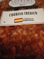 Mängden socker i Chorizo iberico