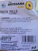 Mängden socker i Pasta pollo