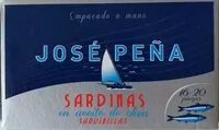 Mängden socker i Sardinas en aceite de oliva