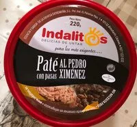 Mängden socker i Paté con pasas AL PEDRO XIMÉNEZ