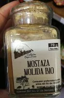Mängden socker i Mostaza molida bio