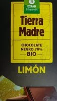 Mängden socker i Chocolate negro 70% con limón