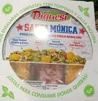 Mängden socker i Ensalada Santa Mónica