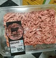 Preparado de carne picada de vacuno